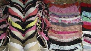 Stash of underwear