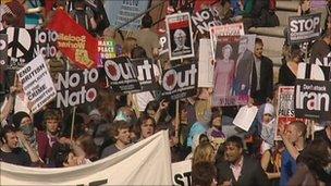 Anti-war demo