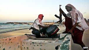 Somali pirates, file image