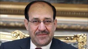 Iraqi Prime Minister Nouri Maliki - 20 October 2010