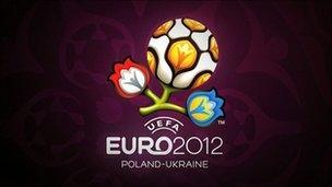 Uefa logo for Euro 2012