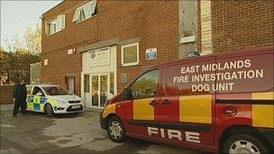 Fire investigation unit