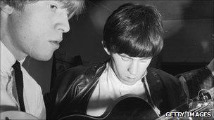 Brian Jones and Keith Richards in 1963