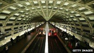 DC Metro station