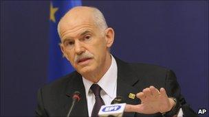 George Papandreou (file picture)