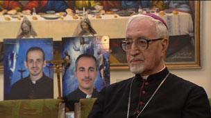The Syriac Catholic Bishop of Baghdad, Ignatius Metti Metok