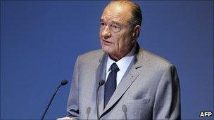 Former President of France, Jacques Chirac (5 Nov 2010)