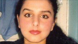Banaz Mahmod, who was killed on the orders of her father in 2006