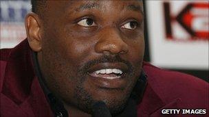 Boxer Dereck Chisora guilty of assaulting girlfriend - BBC News