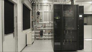 IBM's Aquasar supercomputer (Pic: IBM)