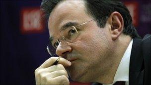 Greek Finance Minister George Papaconstantinou