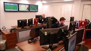 Monitoring football matches at Sportradar