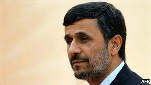 Mahmoud Ahmadinejad pictured in October.