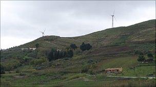 Wind Farms in Camporeale