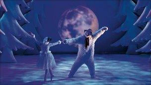 Still from The Snowman ballet