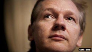 Julian Assange, file pic