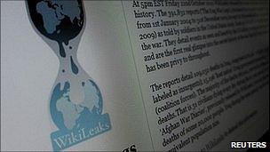 Wikileaks website
