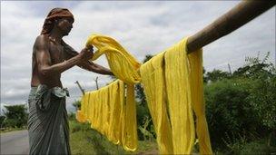 Bangladesh textile worker