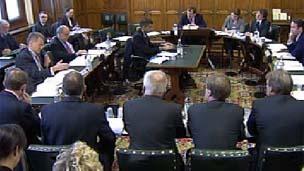 Energy bosses at select committee