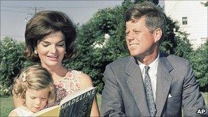 JFK and family