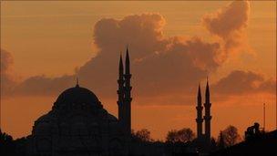 Ottoman-era mosque, Istanbul (6 December 2010)