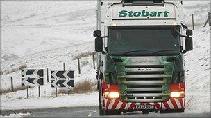 Eddie Stobart lorry (generic)