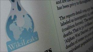 Wikileaks website
