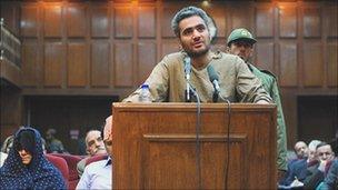 Trial in Tehran, 21 November