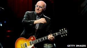 Musician Midge Ure performs at The Prince's Trust Rock Gala 2010