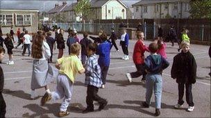 Children playing