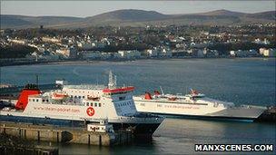 Steam Packet vessels on the Isle of Man
