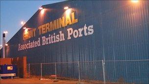 Southampton port terminal