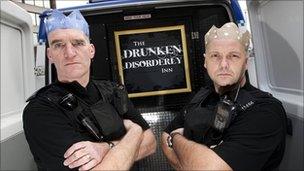 Drunken Disorderly Inn landlords