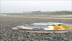Guernsey Airport's runway