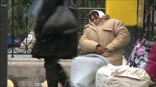 Beggar in Paris