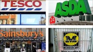 Big four supermarket chains