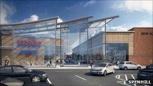 Tesco development proposed for West Bromwich