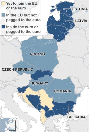 Eastern Europe map