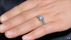 Zara Phillips's engagement ring