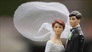 Wedding cake figures