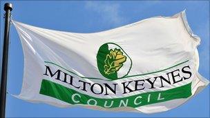 Milton Keynes Council flag