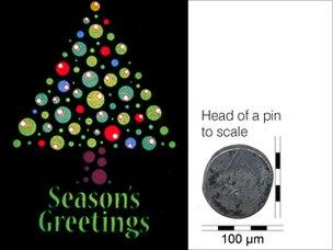 smallest Christmas card graphic