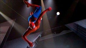 Spider-Man: Turn Off The Dark publicity shot