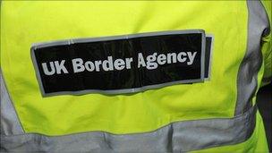 A UK Border Agency employee
