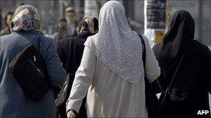 Muslim women in Germany (file image)