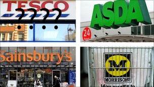 "Big four" supermarket chains