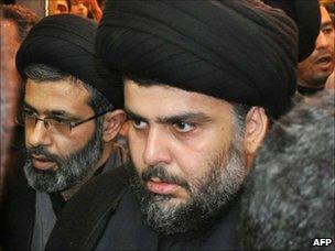 Moqtada Sadr arrives in Najaf (5 January 2011)