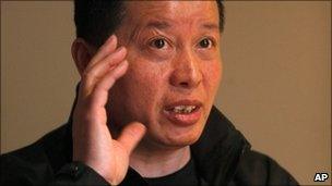 Photo taken on 7 April 2010 of Gao Zhisheng, a human rights lawyer