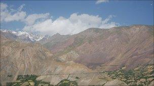 View of Badakhshan region in Pamir mountains (Image: Sohrab Zia)