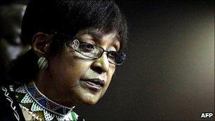 Winnie Mandela photographed in 2010